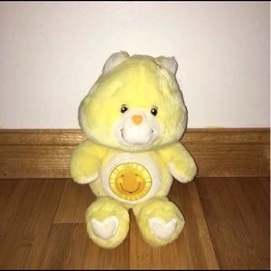 Care Bears Vintage Funshine Bear Plush